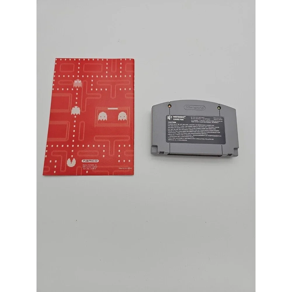 Namco Museum N64 Nintendo 64 Authentic Cartridge With Manual